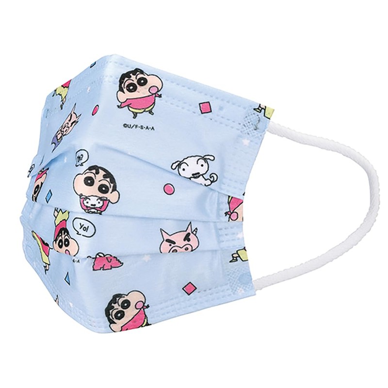 スケーター(Skater) 不織布 マスク 子供用 25枚 クレヨンしんちゃん 箱入り 三層構造 MSKP25-A