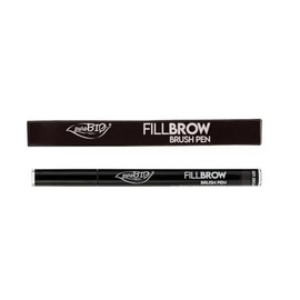Puro Bio Fillbrow Brush Pen 04 Black 0.7 ml