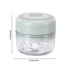 Mini Chopper Durable Electric 100ml Capacity Quickly Chopping Portable Grinder
