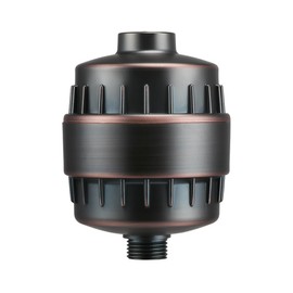 20 Stage Shower Head Dual Filter for Hard Water,High Pressure Shower Head with Filters for Remove Chlorine and Harmful Substances,Filtered Shower Head(bronze colour)