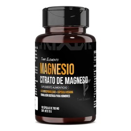 Citrato de Magnesio Tawr Elements para Hombres, Suplemento en Cápsulas