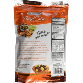 Snack Factory Pretzel Crisp Bfflo Wng, 7.2 Ounce (Pack of 4)