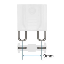 Crompton 2.5 watt = 25 watt Capsule LED G9 240V Warm White
