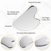 Gua Sha Facial Tool, Stainless Steel Guasha Scraping Massage Tool,