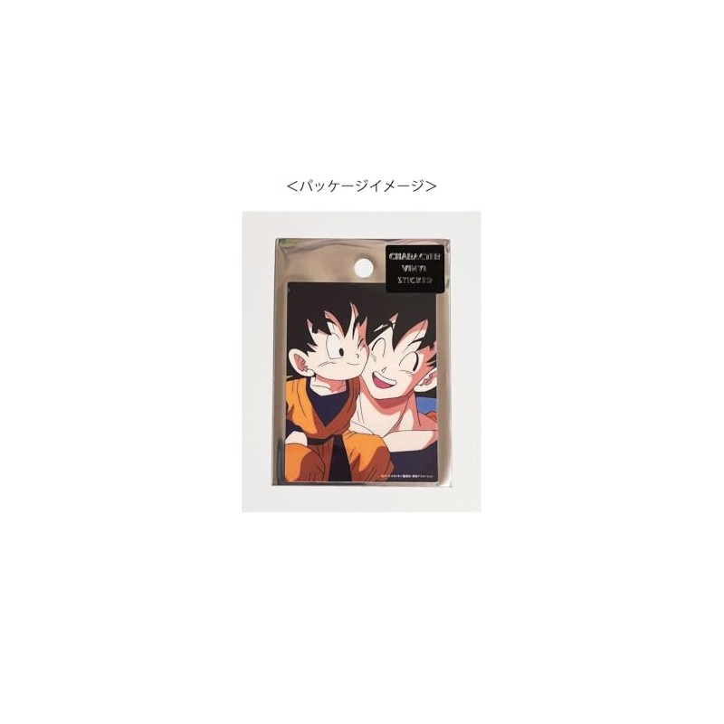 Small Planet Dragon Ball Character Sticker Goku and Goken