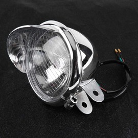Yctze For Motorcycle Chrome Spotlights - Retro Motorcycle Light Universal Dc 12V Retro Fog Lights Headlight Lamp