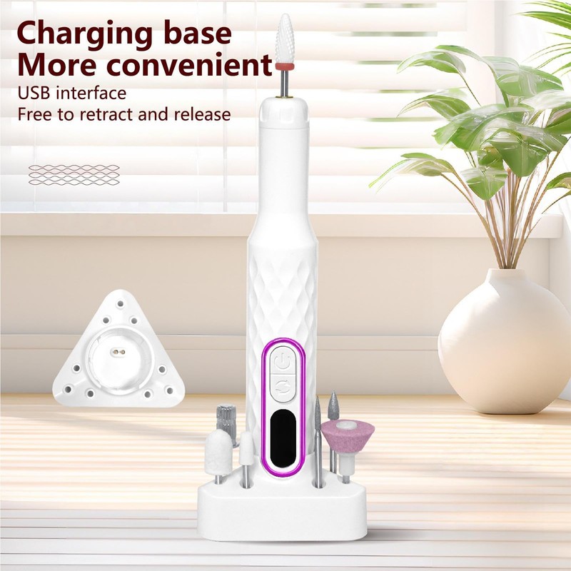 Nail Drill Kit | Professional Nail Drill Kit,Grooming Polishing Grinding