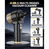 AHNR Handheld Car Vacuum Cleaner Cordless with 16000PA Powerful Suction,