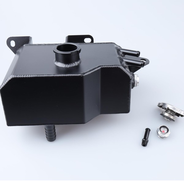 AC PERFORMANCE Aluminum Coolant Expansion Tank Reservoir Compatible for Mazda