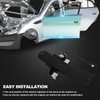 SCITOO Rear Right Power Window Regulator with Motor Fit for