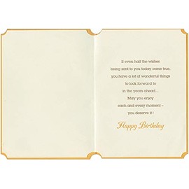 Designer Greetings Wonderful Son Argyle Border Birthday Card for Son-in-Law