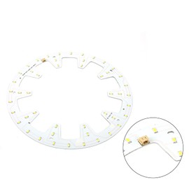 Othmro 6500K Aluminium Board Led Chip Bulb Lamp 24W, 220V White 272mm (Dia) COB LED Chip for Replacing The Light Source Super Bright High Power or Floodlight 1pcs