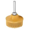 Bristle Brush Disc 2 Inch Rubber Sanding Brush Polishing Sanding