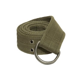 Rothco Unisex Vintage D-Ring Belt, Large, Olive Drab