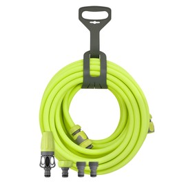 Flexzilla HFZG12050QN Garden Hose Kit with Quick Connect Attachments | Lightweight Coils Easily | Quick Connect Couplers | Won't Kink Under Pressure