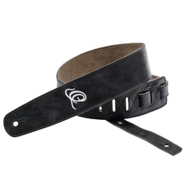 Ortega Guitars Guitar Strap Length Adjustable - Acoustic Guitar / Bass, Electric Guitar, Electric Bass - Suede Series - Ash (OSSU-10)