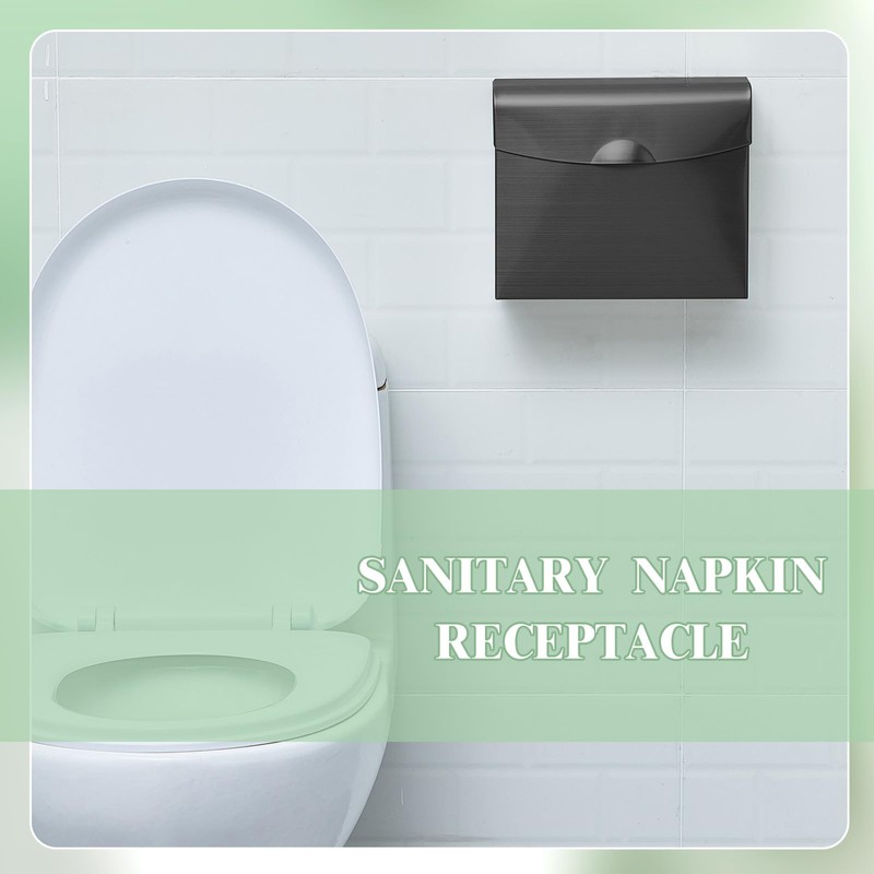 Tioncy 2 Pcs 9.5 x 7.9 in Sanitary Disposal Tampon