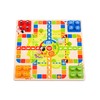 Tooky Toy 921 TY848 EA Wooden 2 in 1 Ludo/Snakes