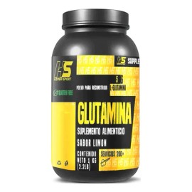 Suplemento En Polvo Glutamina Hiper Sport 1kg Varios Sabores                                                                                          