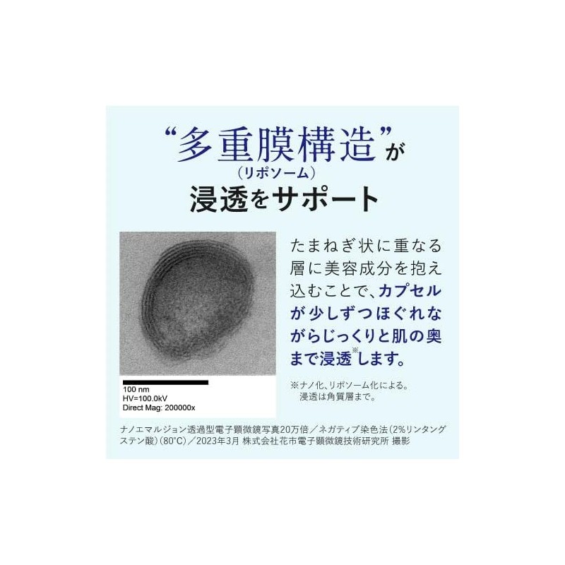 Plus Kirei Ceramide Emulsion High Concentration 16% Nano Emulsion Technology,