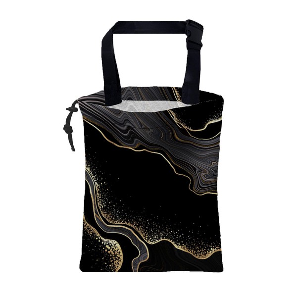 KXWQTRDD Car Garbage Bag Strawberry Berries and Leaves Hanging Canvas
