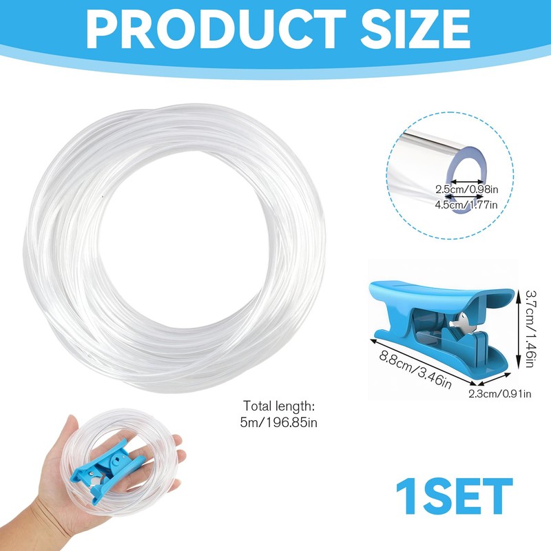 5 m 2.5 mm ID × 4 mm OD PTFE