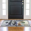 Ottomanson 22" x 53" $100 Bill Money Rug - Durable