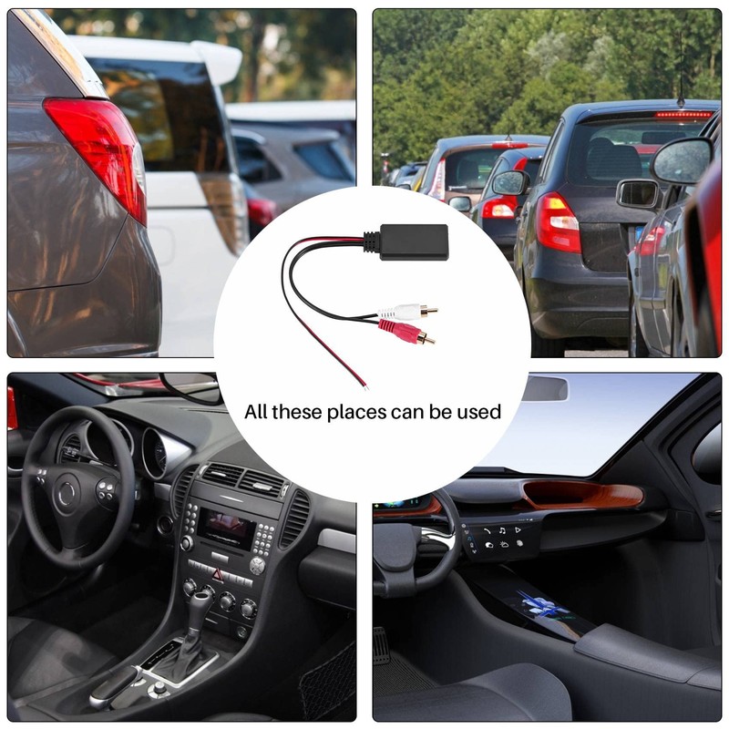 AWAOVV Car Universal Wireless Bluetooth Module Music Adapter Aux Audio