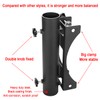 VANROUG Heavy Duty Parasol Holder Patio Umbrella Stand Mount Umbrella