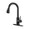 Kitchen Faucet with Pull-Down Spray Single Handle high arc Commercial