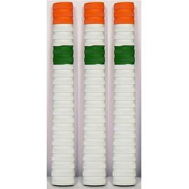 SKYHI Premium Chevron Cricket Bat Grips Pack of 3 - Synthetic Rubber, Cushioned Textured Grip, Excellent Shock Absorption