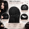 Halloween Long Black Straight Wig for Women - Halloween Fancy