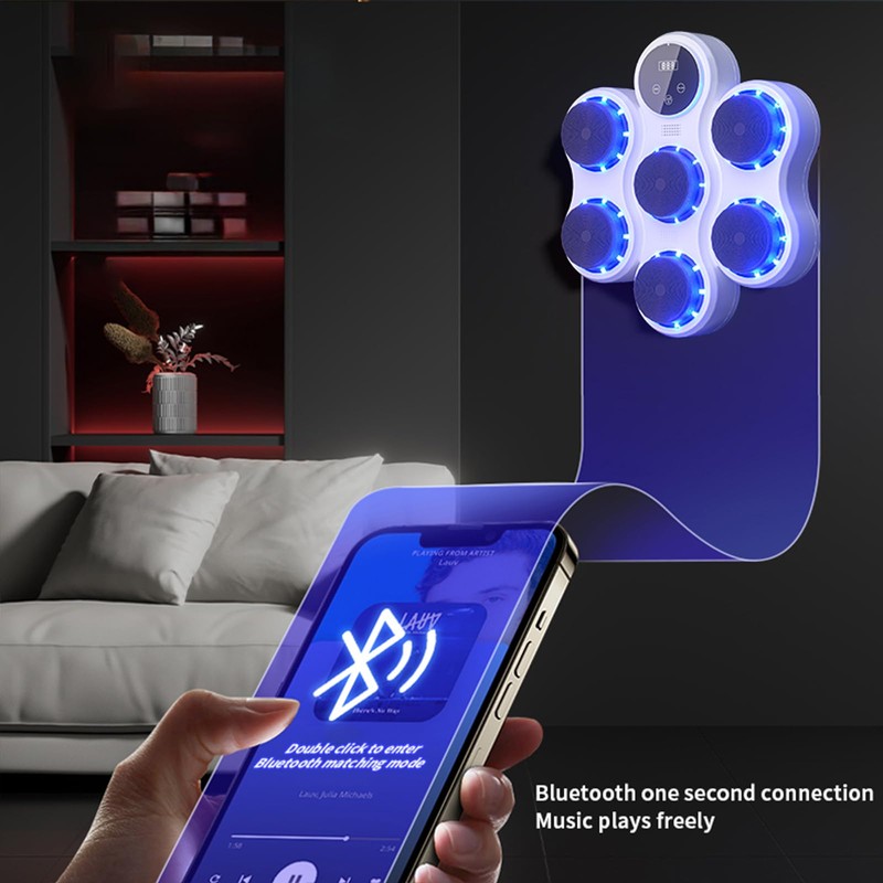 Leukate Smart Music Boxing Machine for Adults & Kids -