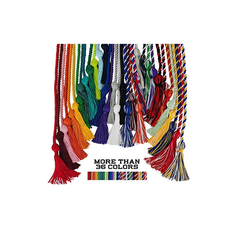 (Emerald Green) - GraduationMall Graduation Honour Cord 170cm Emerald Green