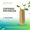 Nowek | Resveratrol | 60 Cápsulas | Suplemento Alimenticio |