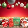 Frantis 20 Pack Stackable Christmas Gift Boxes, 3x3x3 Inches Decorations