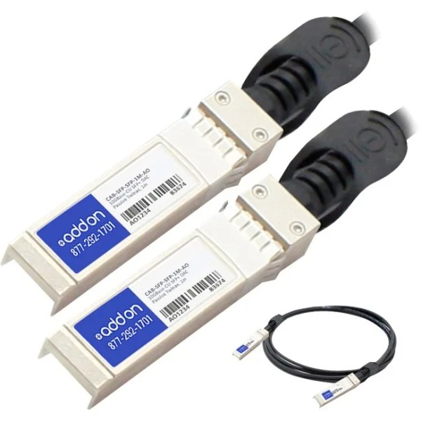 UD_AddOn Arista Networks CAB-SFP-SFP-1M Compatible TAA Compliant 10GBase-CU SFP+ to