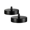 Ceiling Canopy 100 x 20 mm, Metal Junction Box, 1