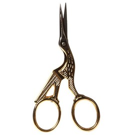 Bohin Stork Scissor 4in Gilded