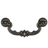 MuDuJia 4-Pack 6" Hole Center Large Drop-Down Bail Dresser Pull