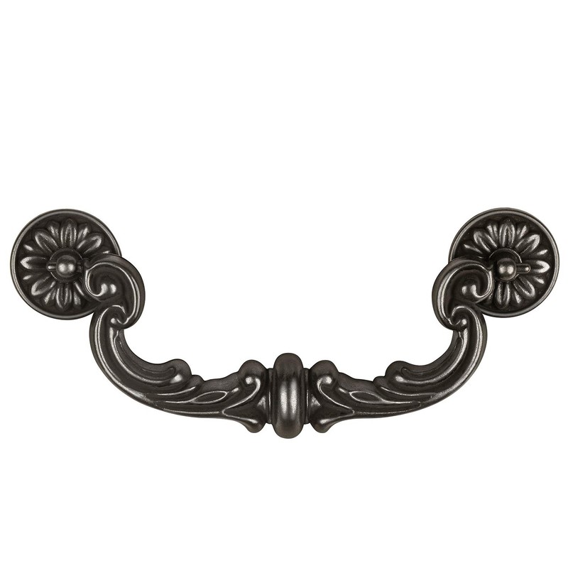 MuDuJia 4-Pack 6" Hole Center Large Drop-Down Bail Dresser Pull
