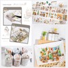 MisKepaa Daily Theme PET Tape Set,6 Rolls Transparent Tape Stickers