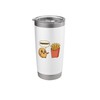 Cute Kawaii French Fries Lovers Cartoon Stainless Steel Insulated Tumbler
