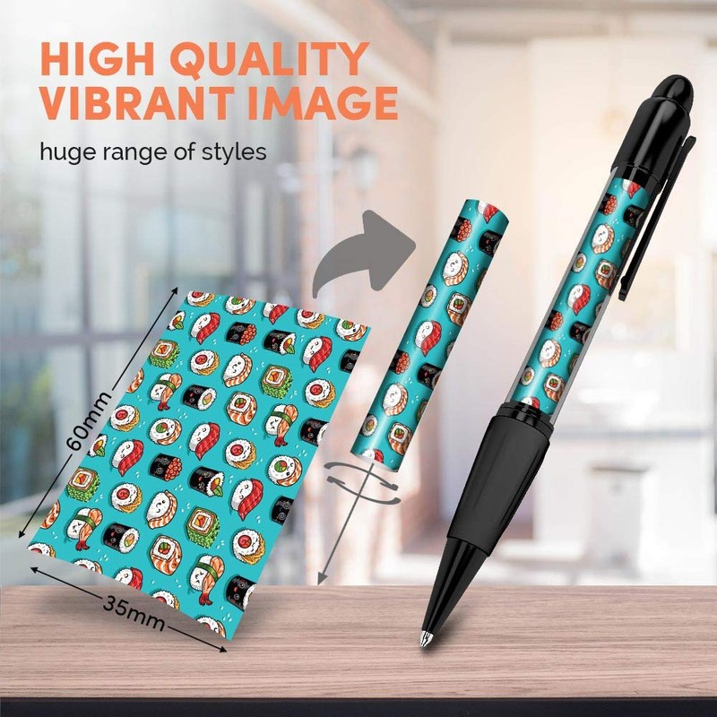 Destination Vinyl ltd 4 x Matching Ballpoint Pens - Japanese