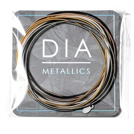 Emerson & Oliver- Mixed Metallics Dia Bracelets- Sets of 10 (All Mixed Metals, 7")