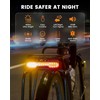 RAVEMEN NT101 Bike Tail Light,Turn Signal Light, Rear Light with