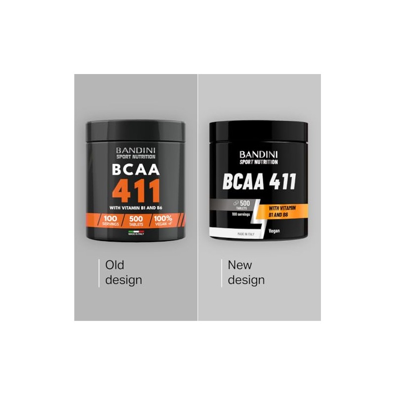 BANDINI® BCAA 4.1.1 500 Tablets - Branched Chain Amino acids