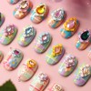 Make n pastel lace swaddle frame nail part self nail