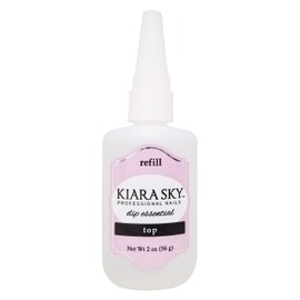Kiara Sky Proffessional Nails Dip Essentials 2 oz Refills (Base/Top, 2 oz)
