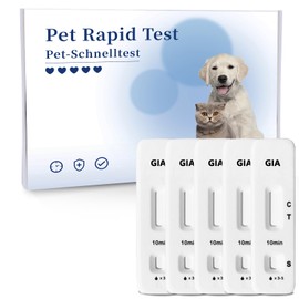 BELABB® Giardien Quick Test for Dogs and Cats, 5 Tests for Dogs and Cats at Giardia